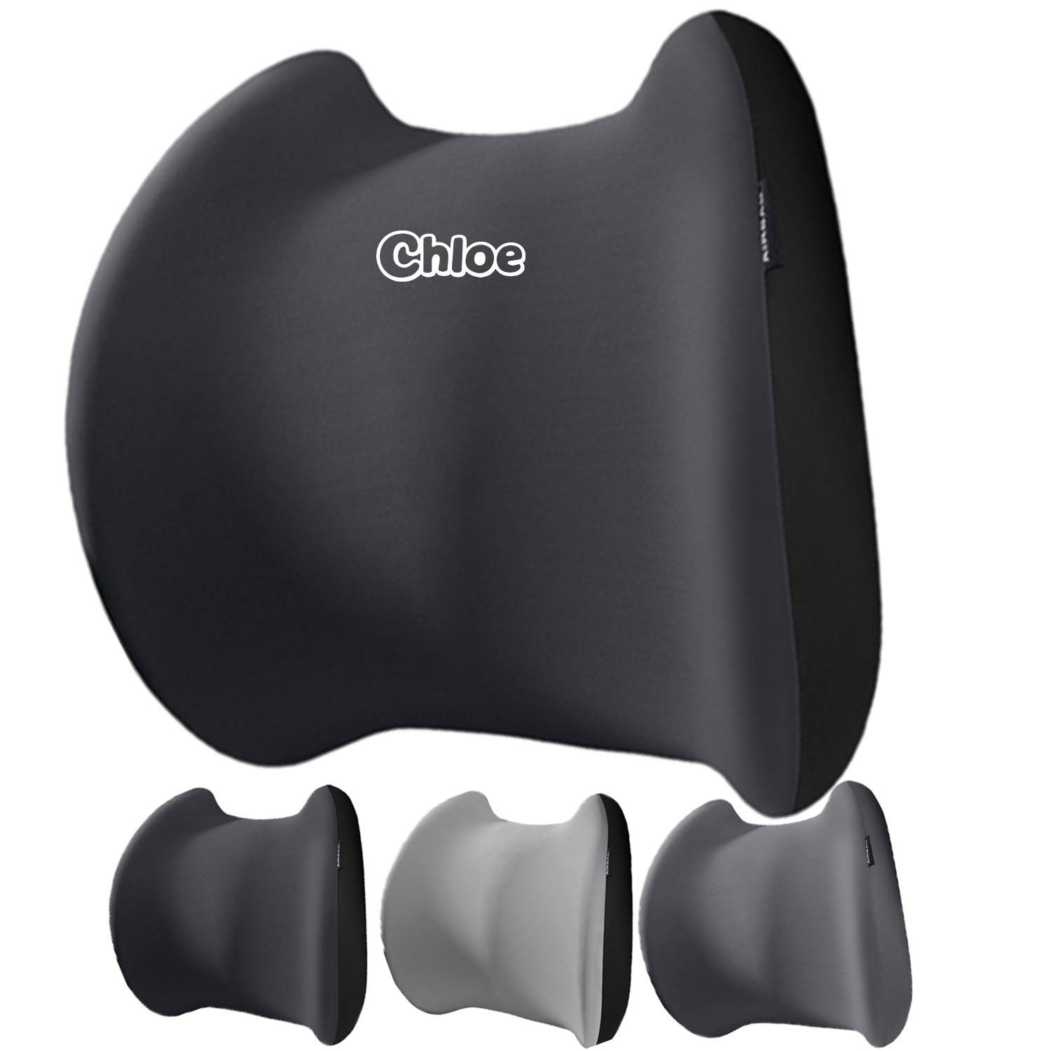 Detachable Memory Foam Car Back Cushion 2