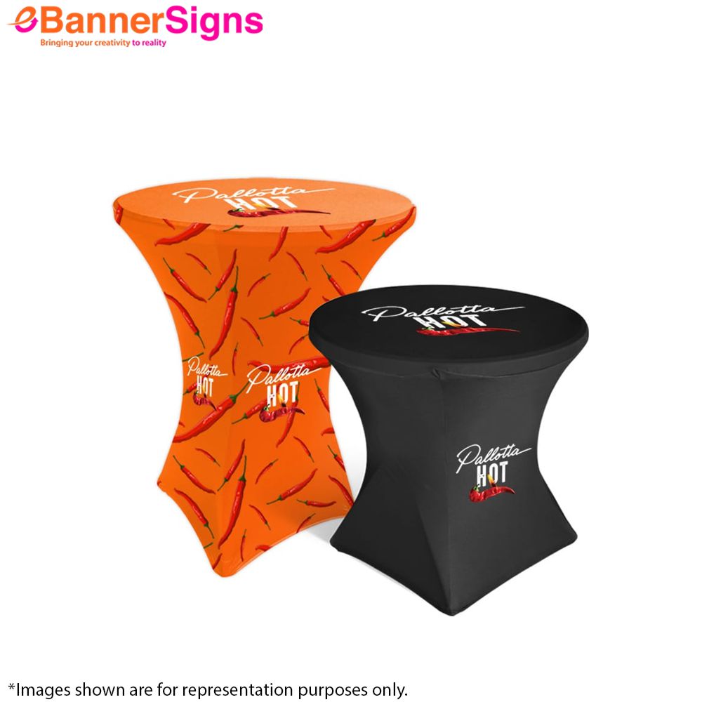 Round Stretch Table Cover 1