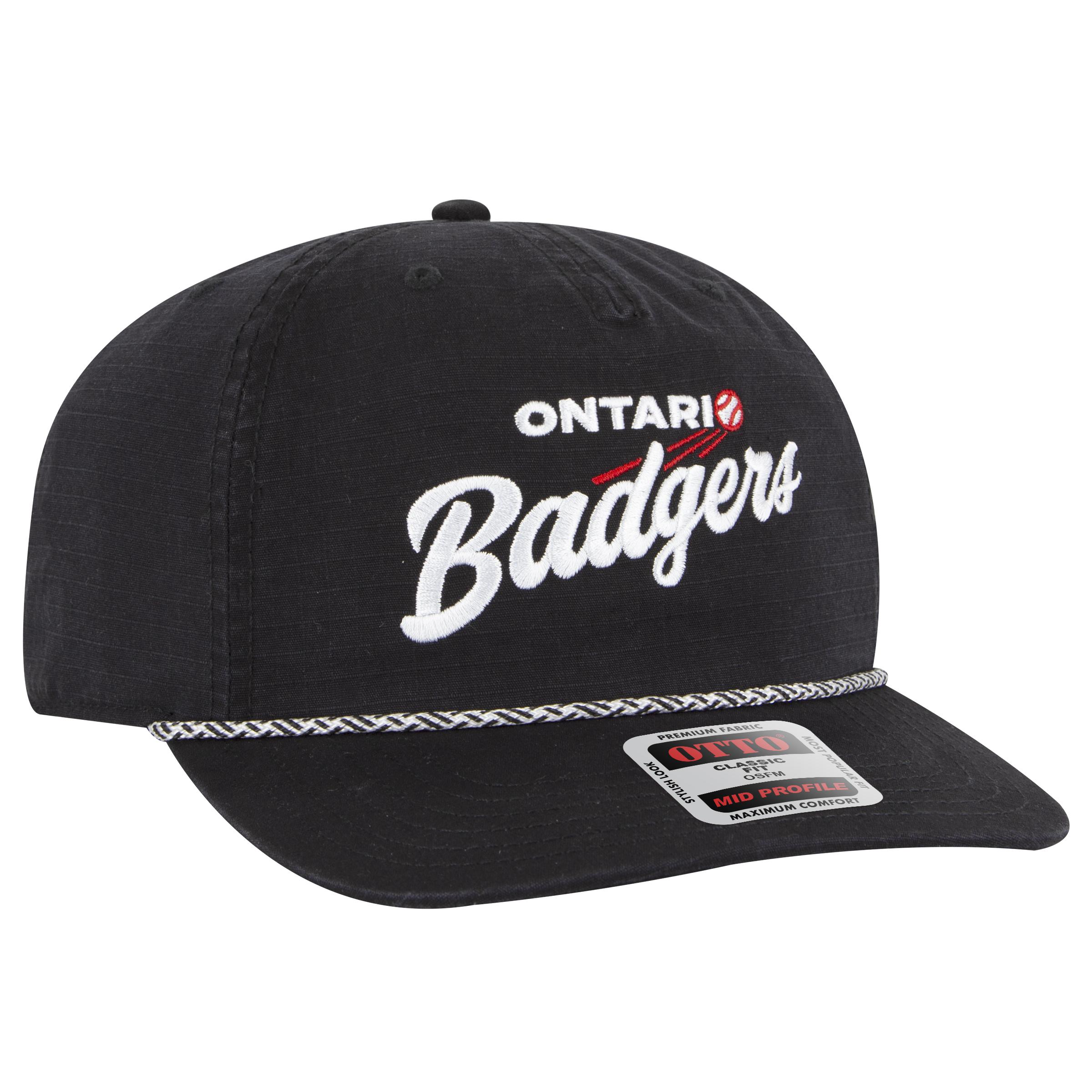 OTTO CAP® 5 Panel Mid Profile Baseball Hat 5