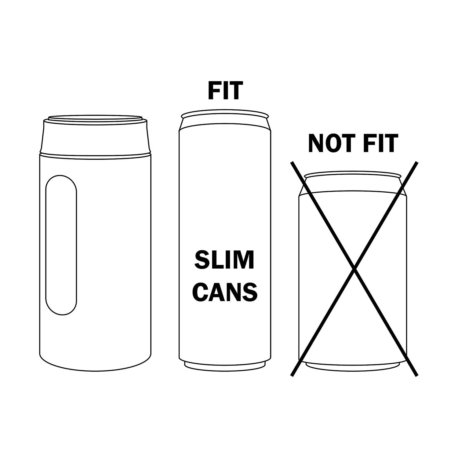 15oz Double Wall Stainless Steel Insulated Can Cooler 8