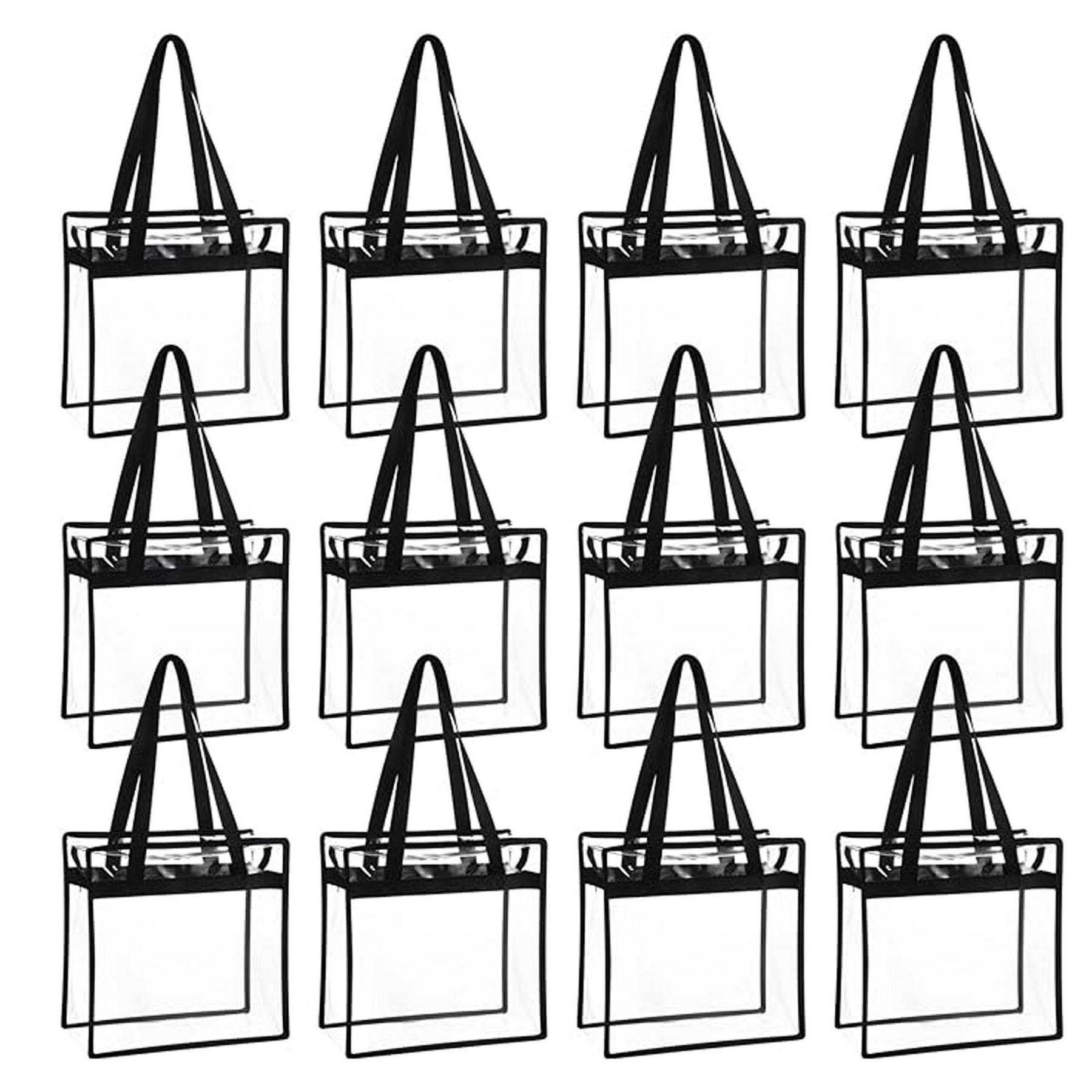 Clear Tote Bag With Zipper 5