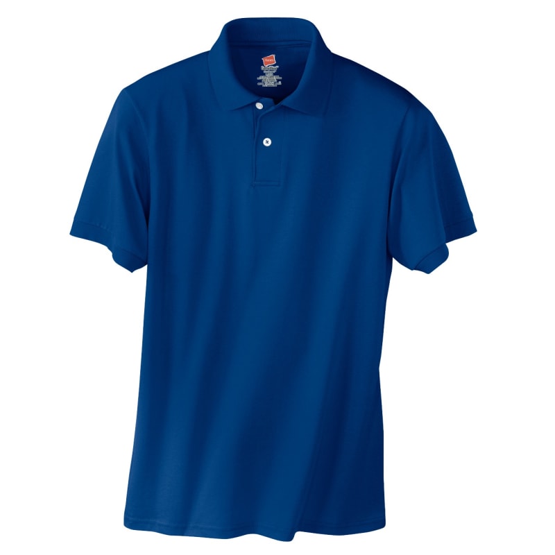 Hanes EcoSmart - 5.2-Ounce Jersey Knit Sport Shirt 30