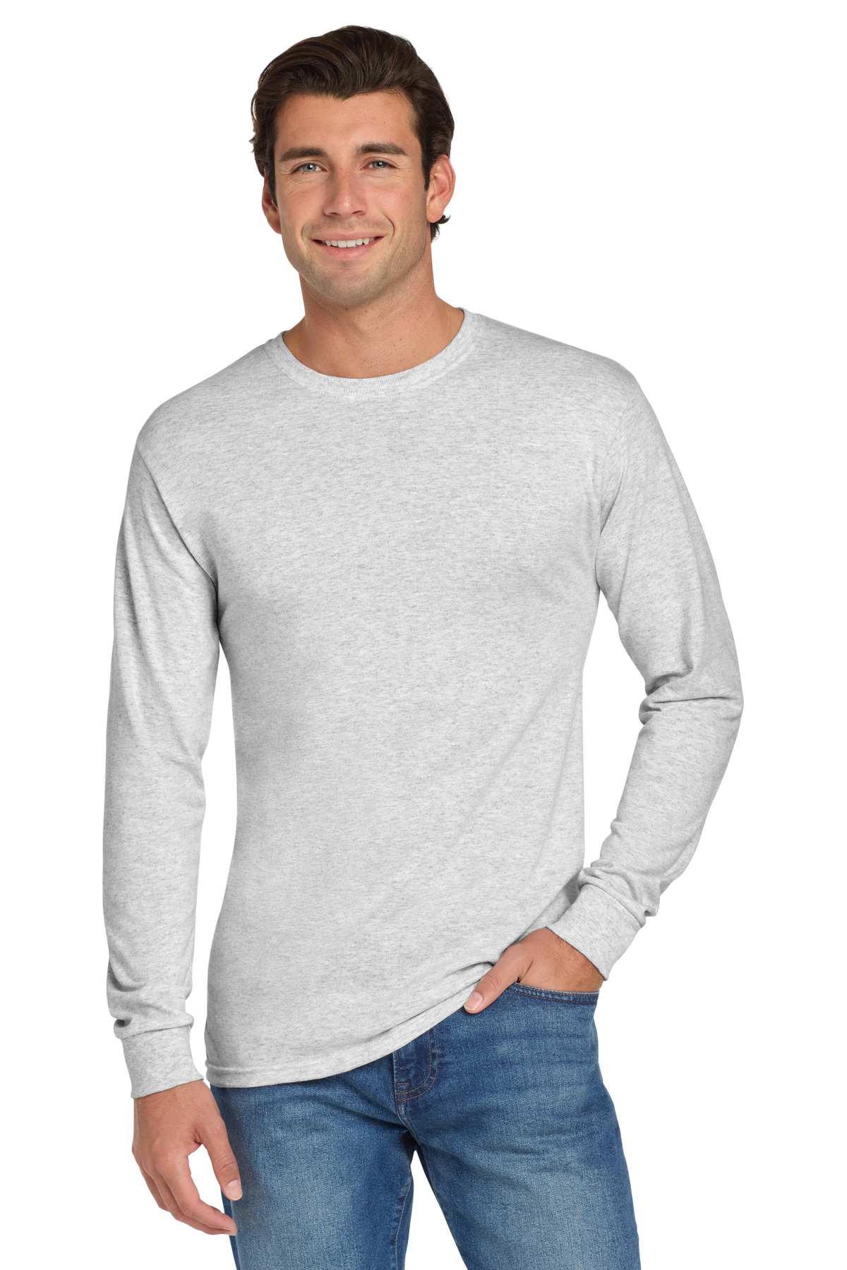 Jerzees - Dri-Power 50/50 Cotton/Poly Long Sleeve T-Shirt. 29LS 49
