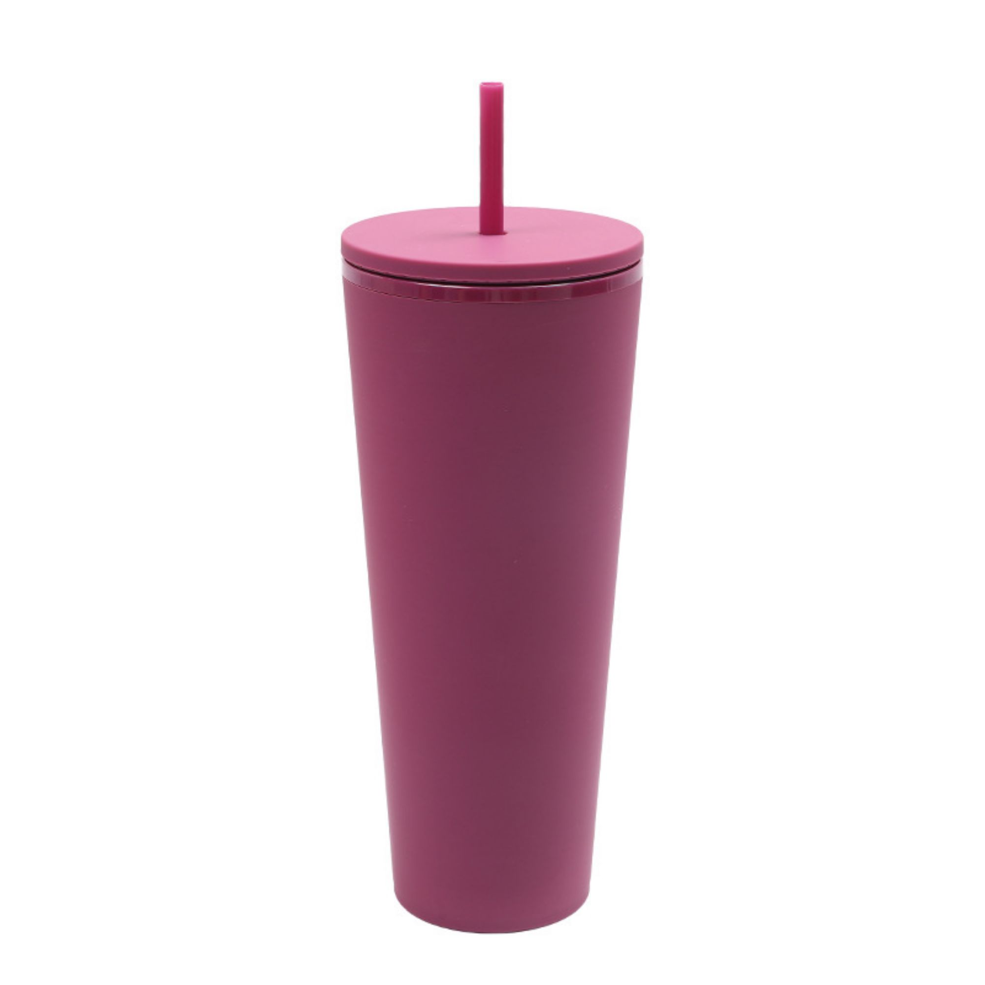 26 oz Large Capacity Double-Layer Straw Cup 4