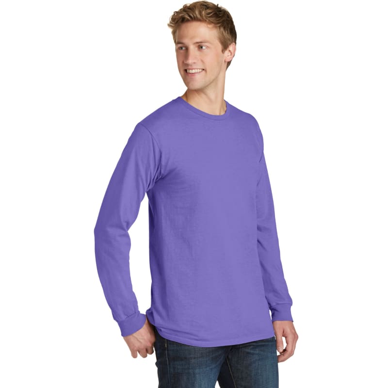 Port & Company Beach Wash Garment-Dyed Long Sleeve Tee 28