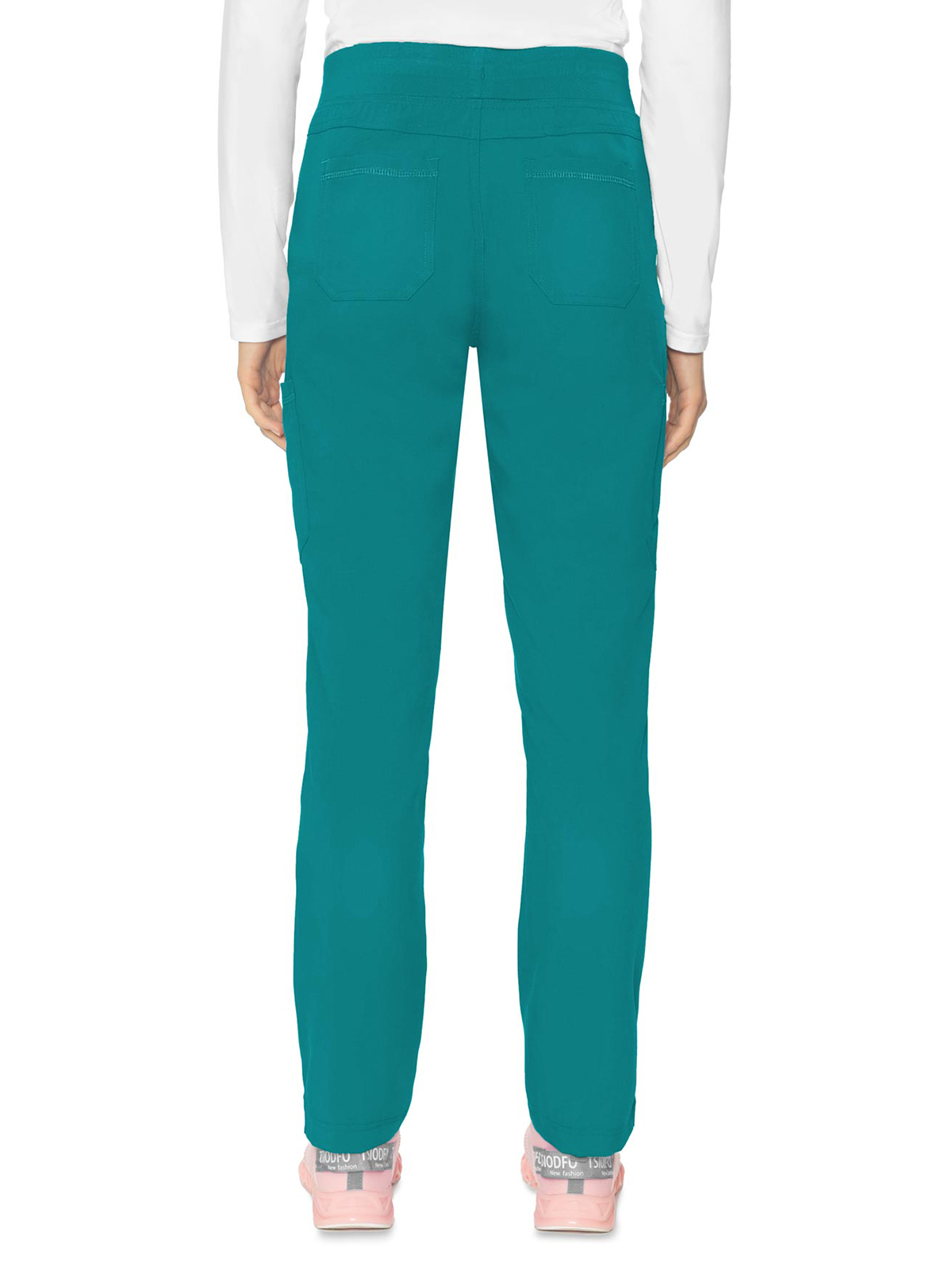 Med Couture - MC Touch - Women's 6-Pocket Jersey-Knit Waistband Pant 5