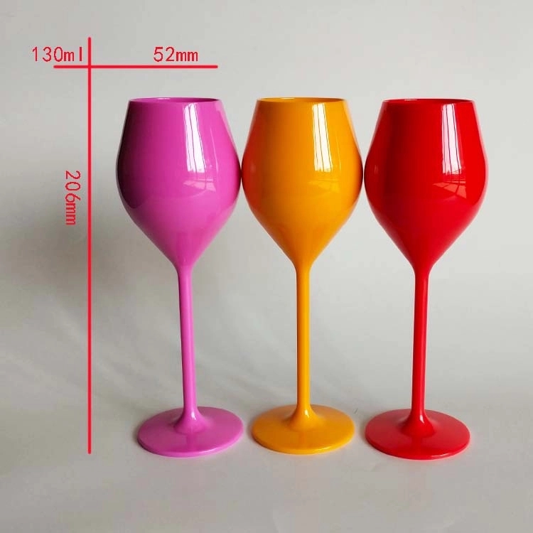 Unbreakable Plastic Cups Champagne flute Wine Glasses 10