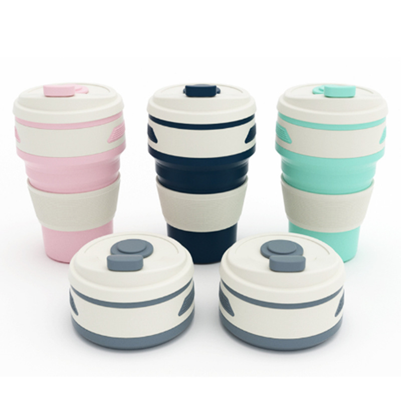 Collapsible Silicone Coffee Cup 1