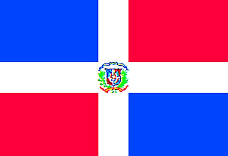 Dominican Republic Flag - 4' x 6' - Nylon without Seal 1