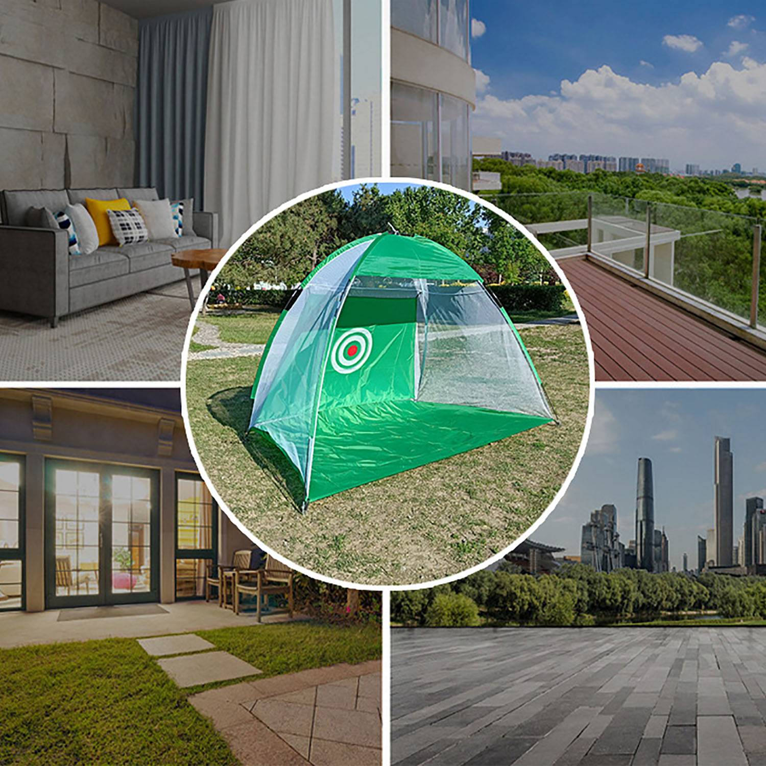 Portable Home Golf Practice Net 5