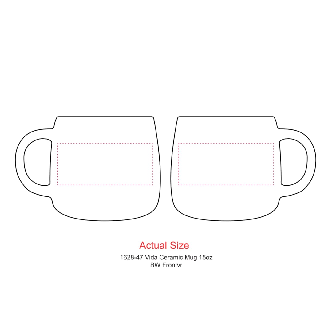 Vida Ceramic Mug 15oz 46
