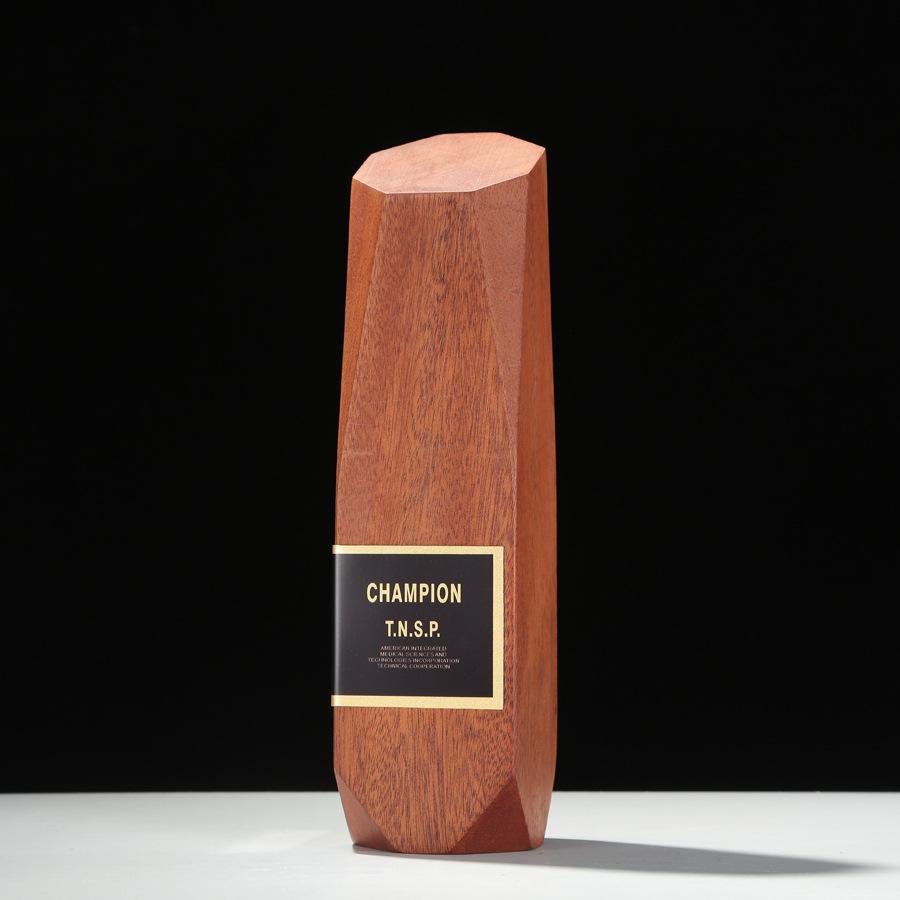 Wooden Trophy Handicraft Award 3