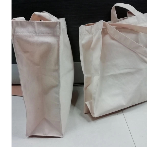 Mini Canvas Bag - 10" x 12" x 4 ", custom tote bag with logo imprint 4