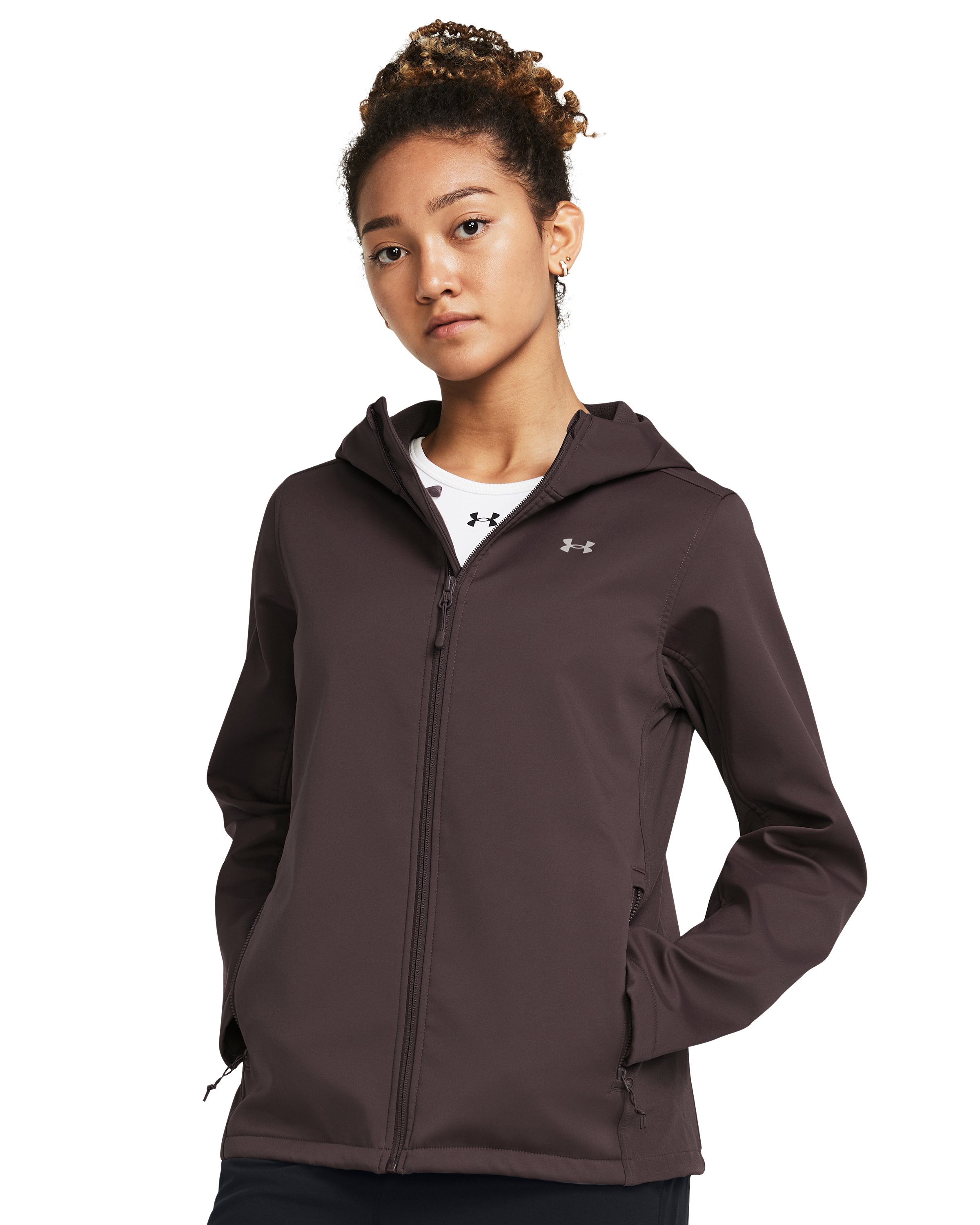 UA Storm ColdGear Infrared Shield 2.0 Women's Hooded Jacket 6