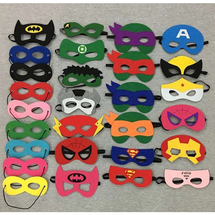 Felt Masks for Children's Halloween Party 8