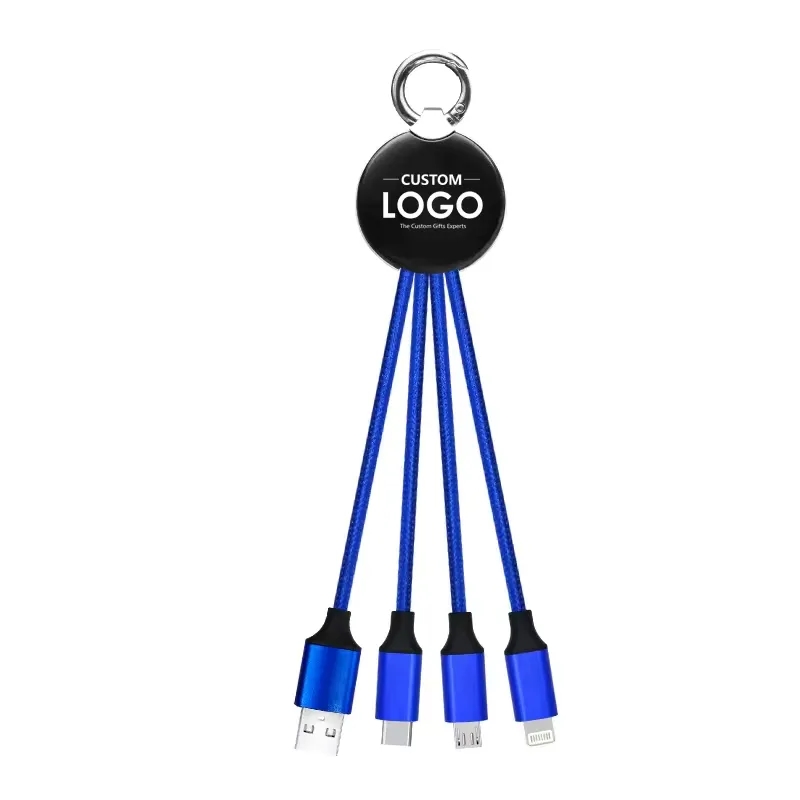 Led Light 3 In 1 Keychain Charging Cable 5
