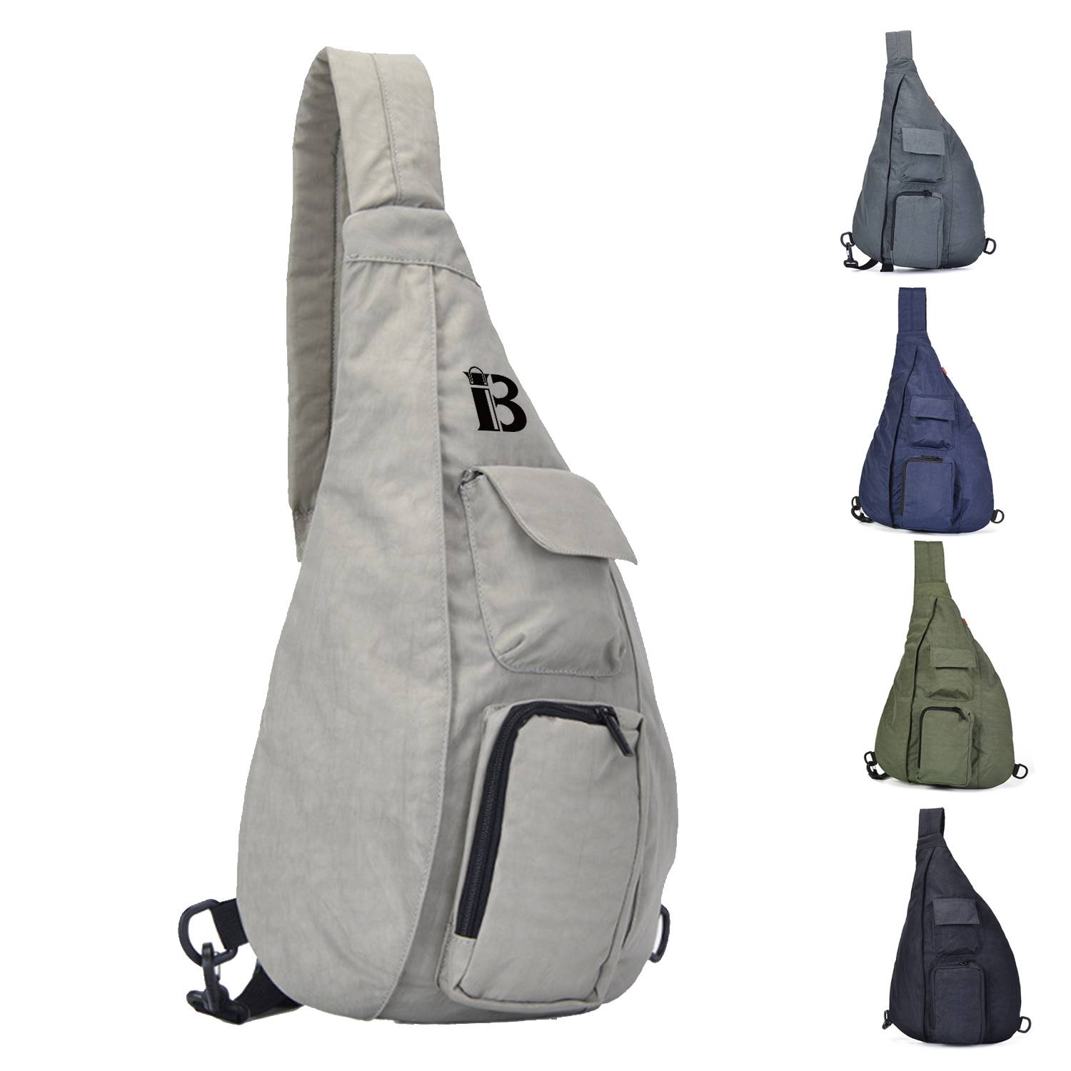 Sling Chest Bag with Adjustable Rope Shoulder Strap 9