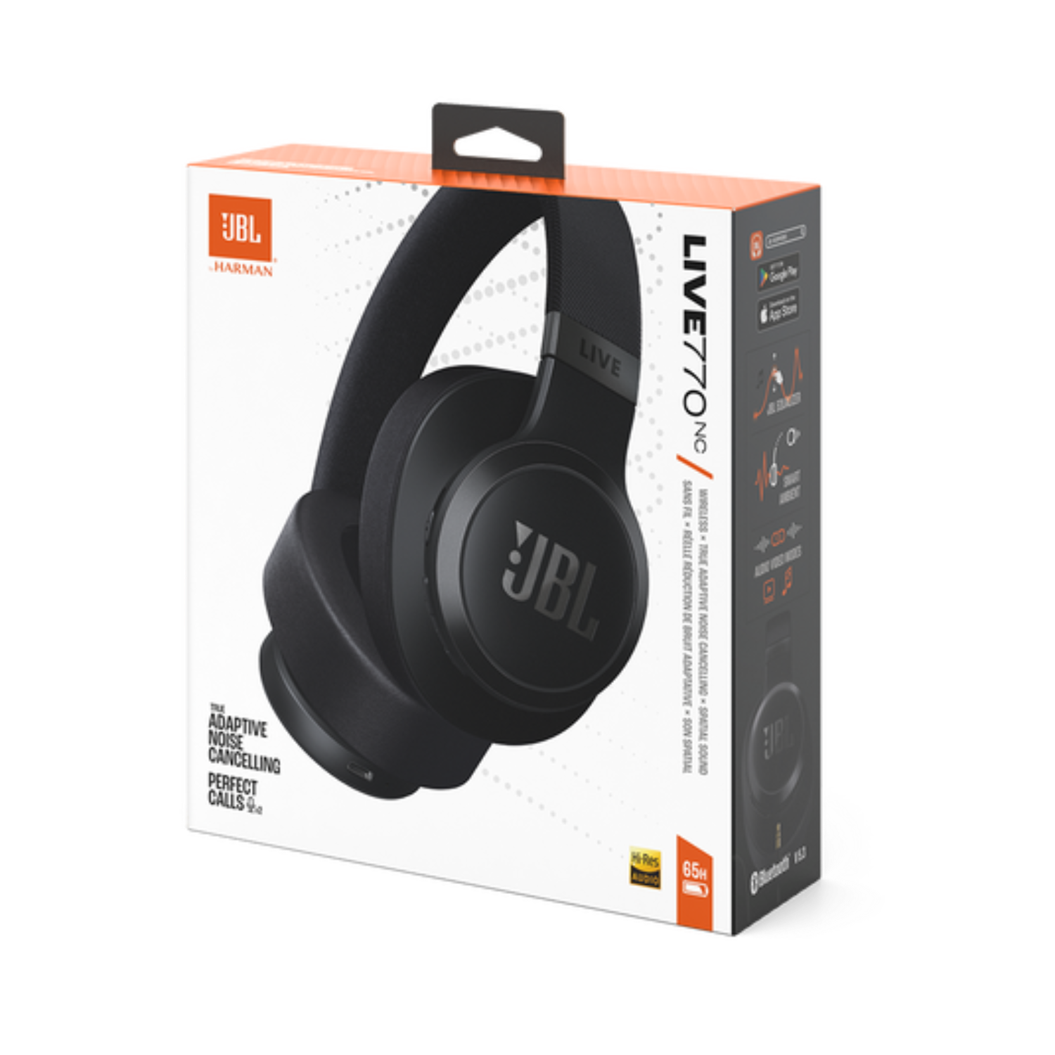 JBL® Live 770NC True Noise Cancelling Wireless On Ear Headphones 7