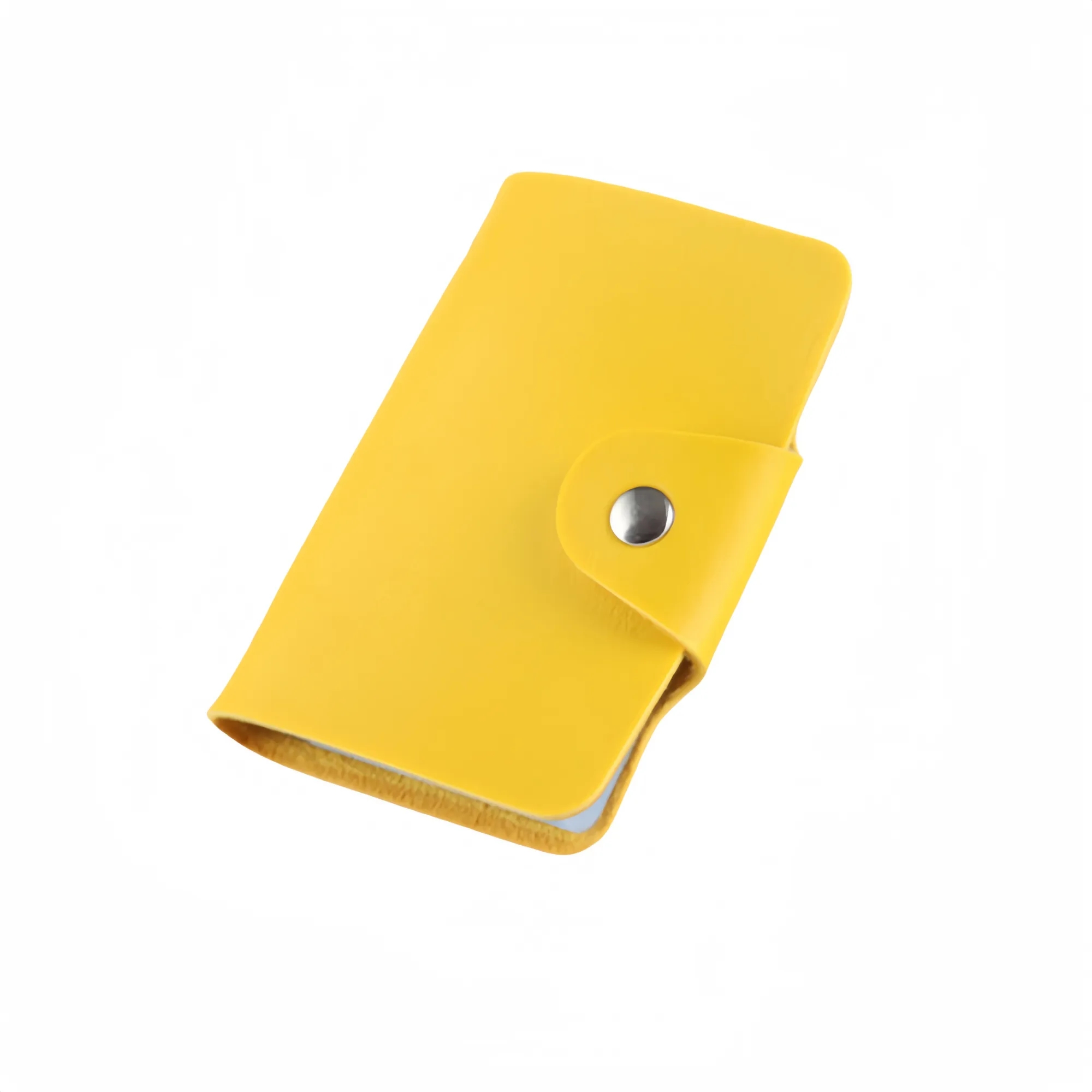 Durable Soft PU Leather Business Credit Card Holder 7
