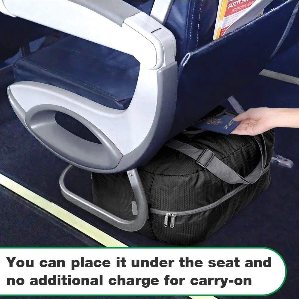 Water Resistant Foldable Travel Duffel Bag 4