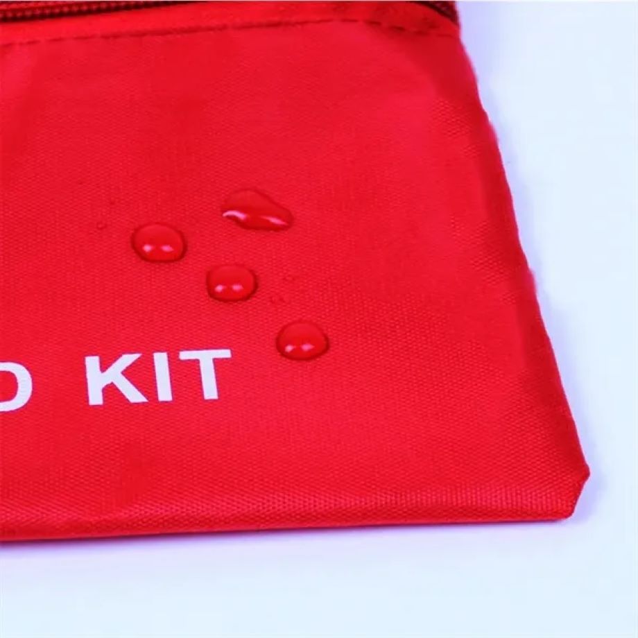 First Aid Kit Case Red Small Travel Bag 3