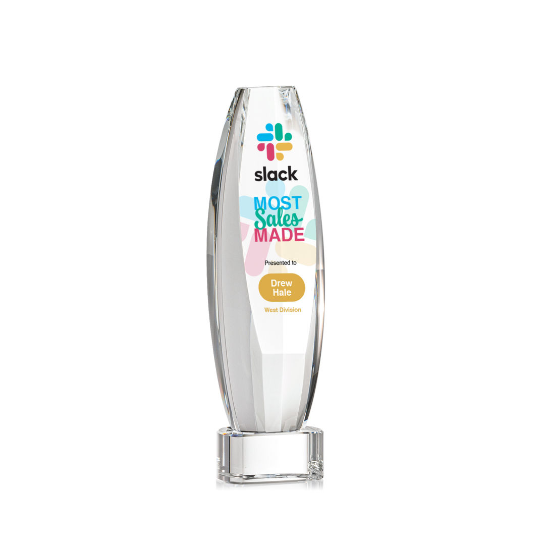 Hoover VividPrint™ Award on Paragon Base - Clear 13