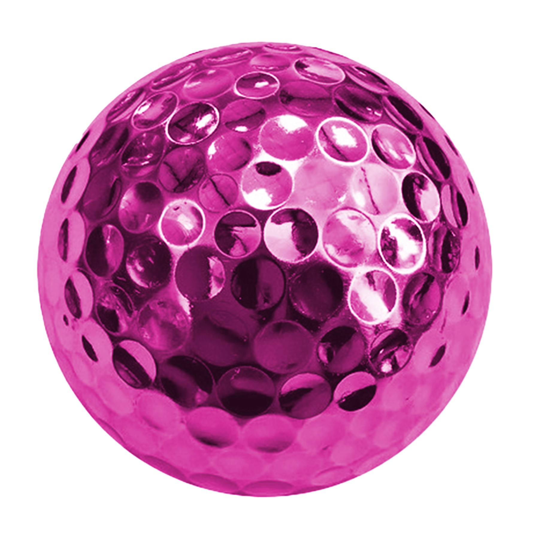 Double Layered Rose Red Golf Ball 3