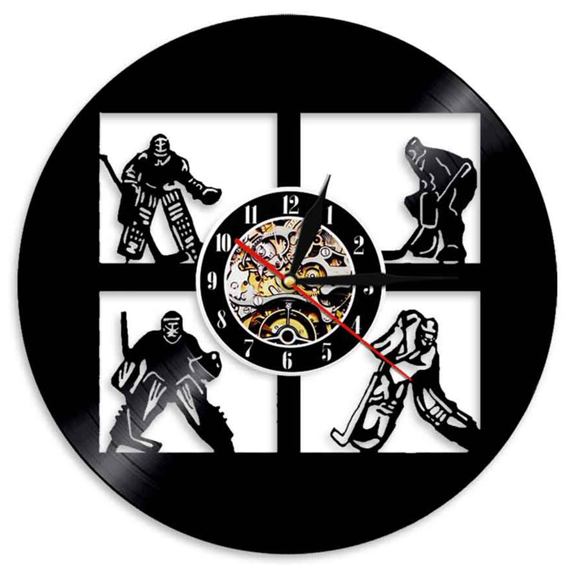 Plastic Retro nostalgic wall clock 3