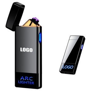 Sleek Electronic Arc Lighter With Flip Cap USB Charging Eco Friendly 3