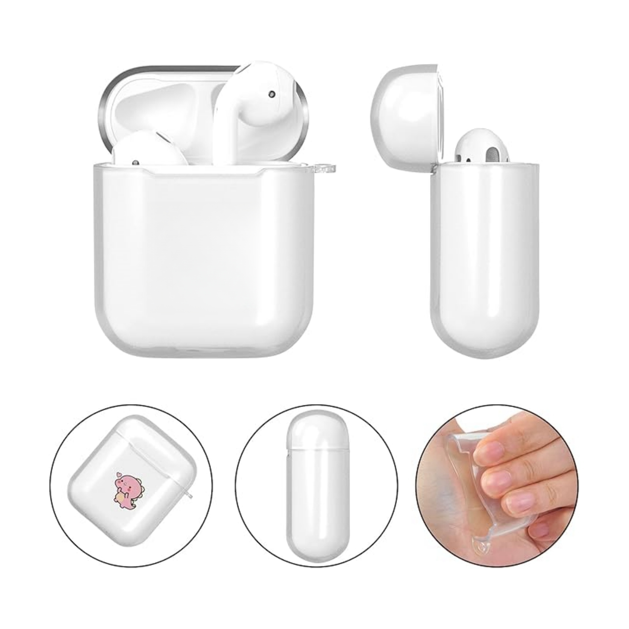 Blank Earphone Case For Airpods 4