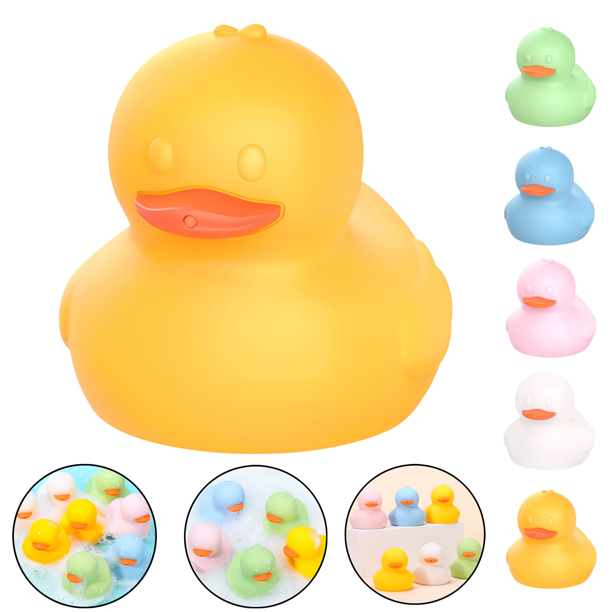 Floating Duck Bath Toy for Babies 7