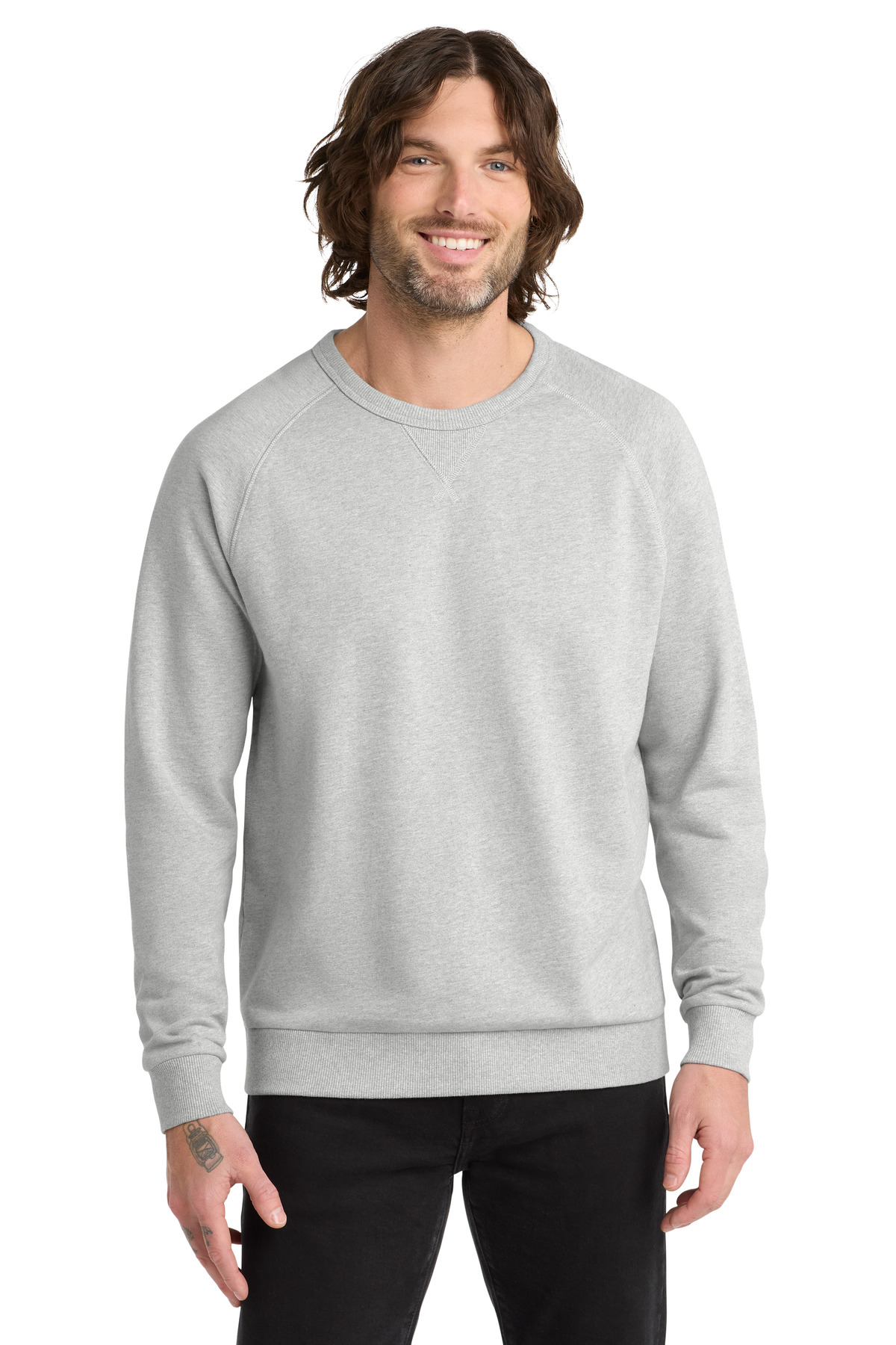 Allmade Unisex Organic French Terry Crewneck Sweatshirt AL4004 6