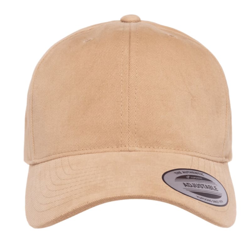 Yupoong Adult Brushed Cotton Twill Mid-Profile Cap 5