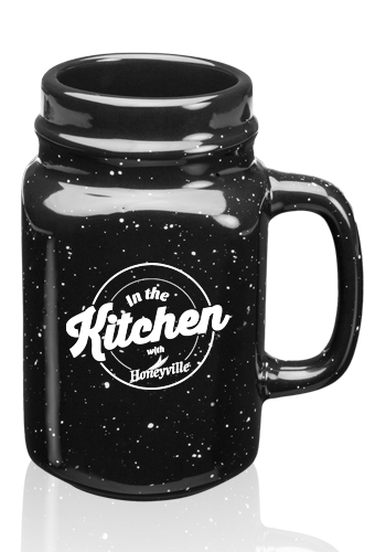 16 oz. Savannah Speckle Ceramic Mason Jars 8