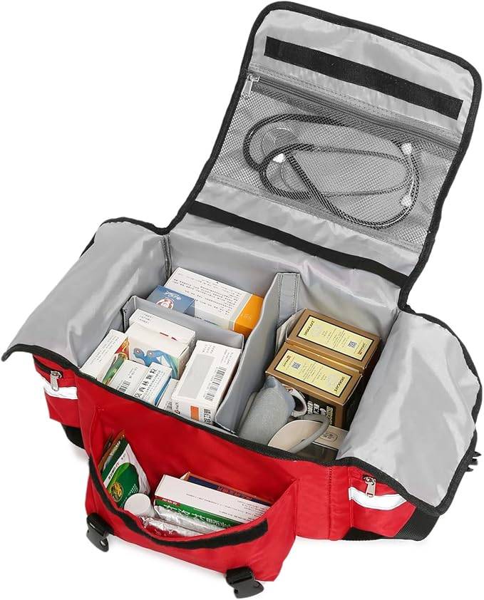 Outdoor medical supplies emergency Oxford cloth shoulder bag 12