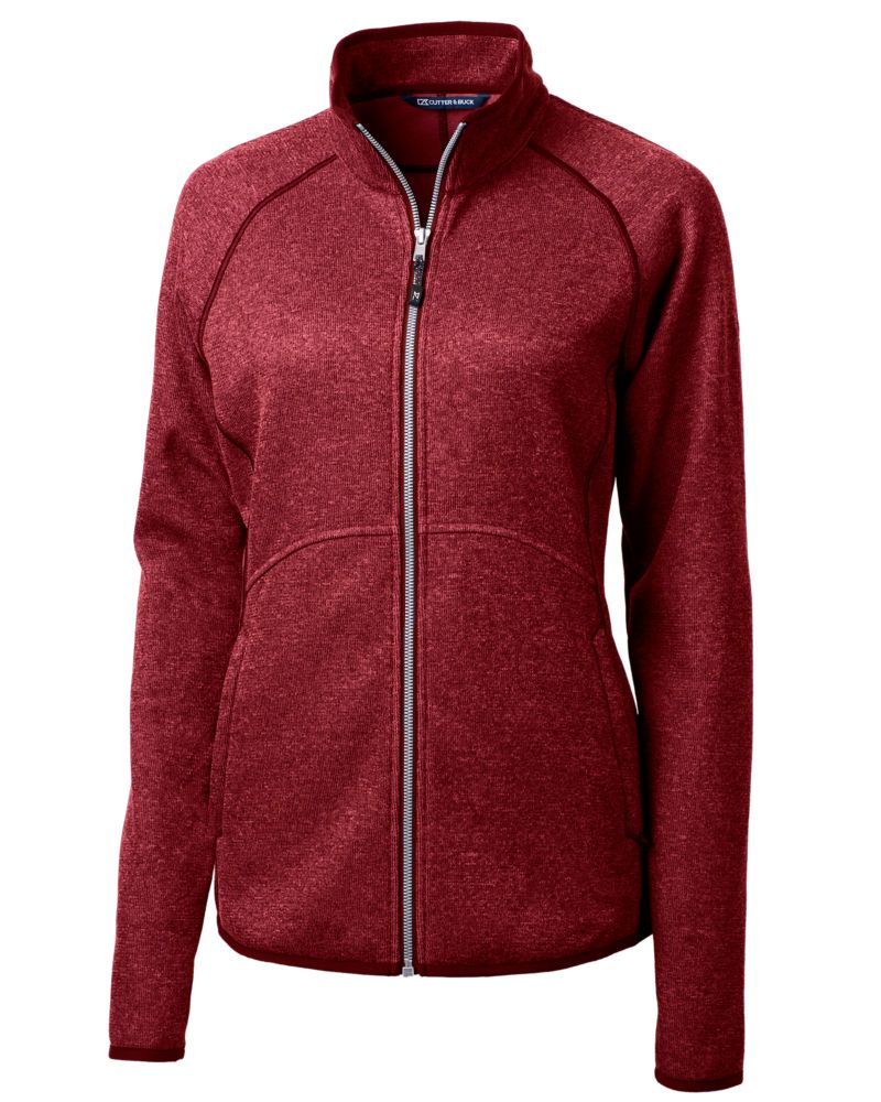 Mainsail Sweater-Knit Womens Full Zip Jacket