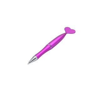 Heart Shaped Pen With Jumbo Refill 7