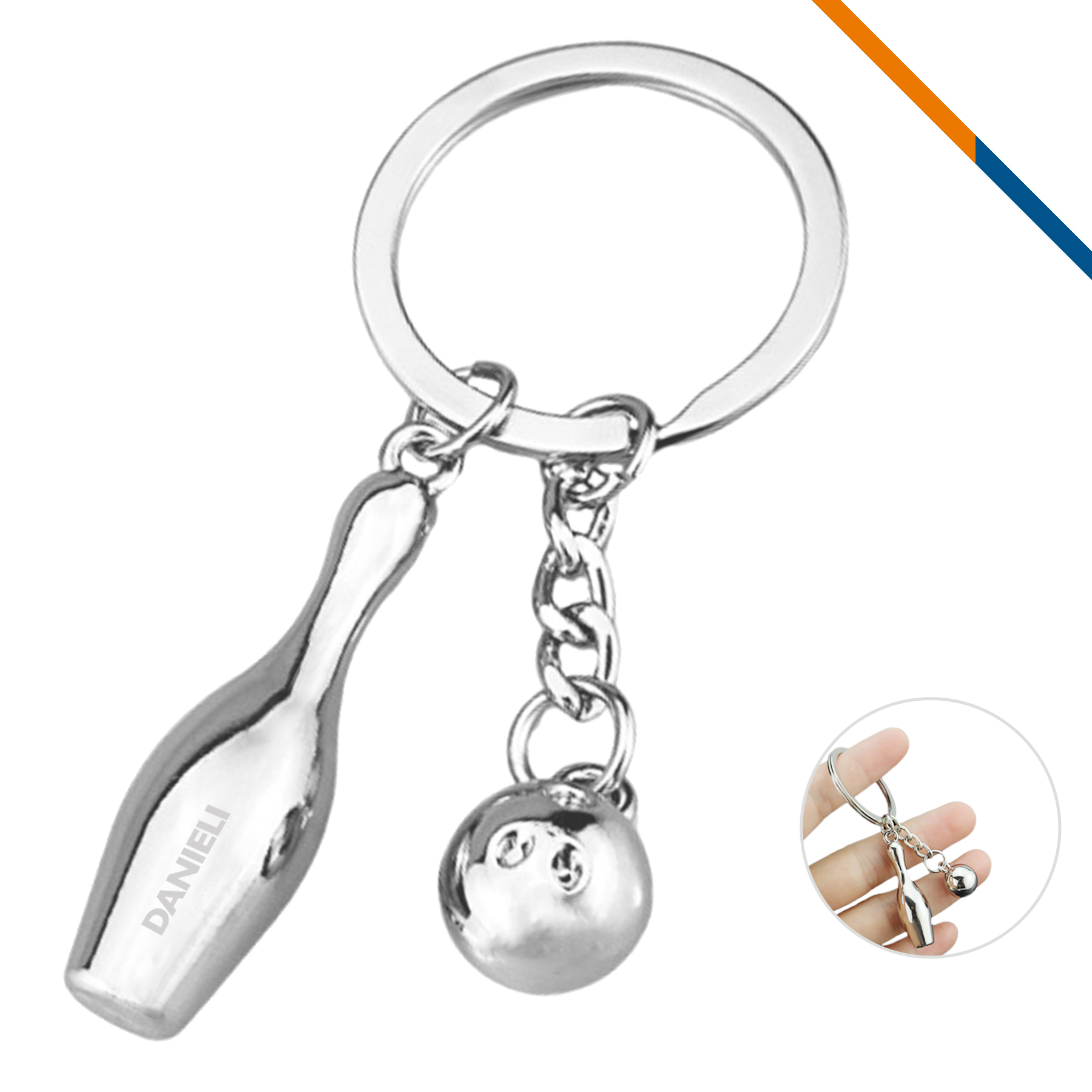 Winner Bowling Keychain Set 2