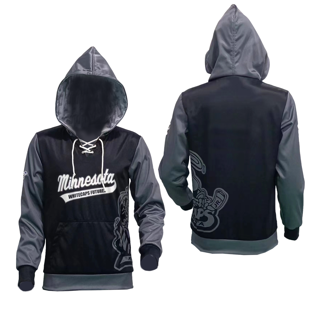 Men's Lightweight Lace-Up Feels Like Cotton Hoodie 2