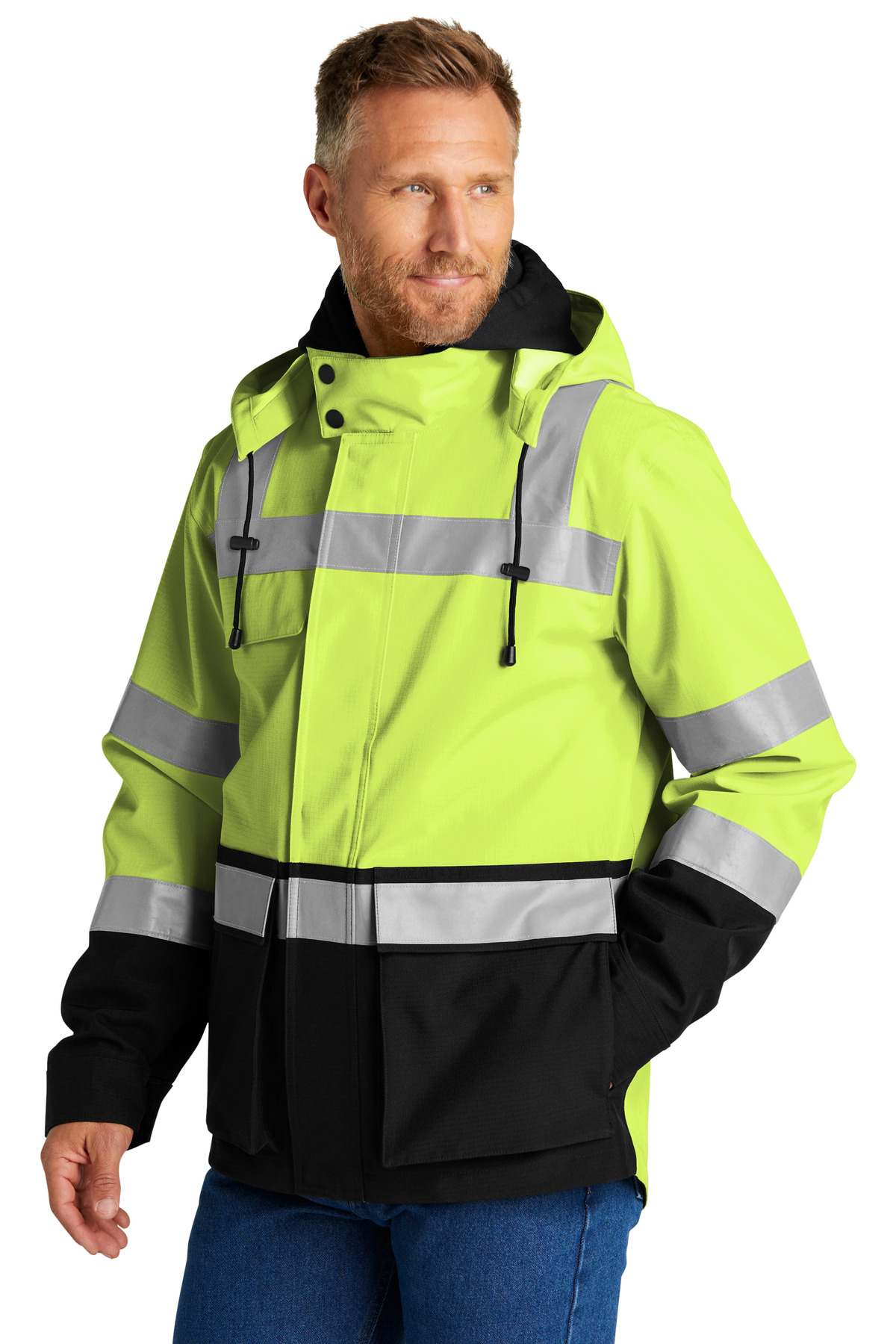 CornerStone ANSI 107 Class 3 Waterproof Ripstop 3-In-1 Parka CSJ502 9