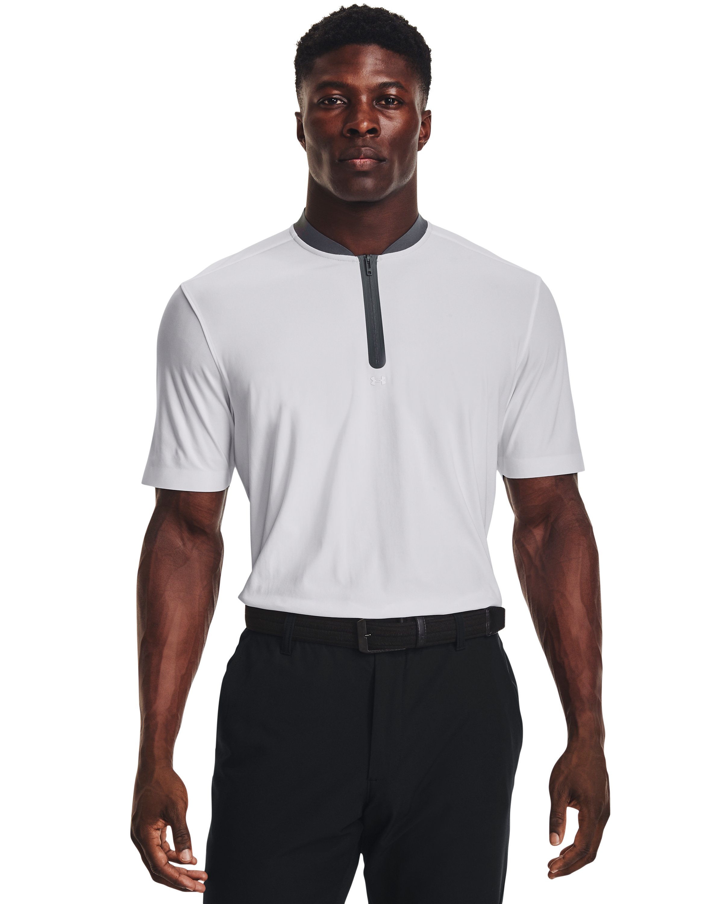Men's UA Vanish Zip Polo 3