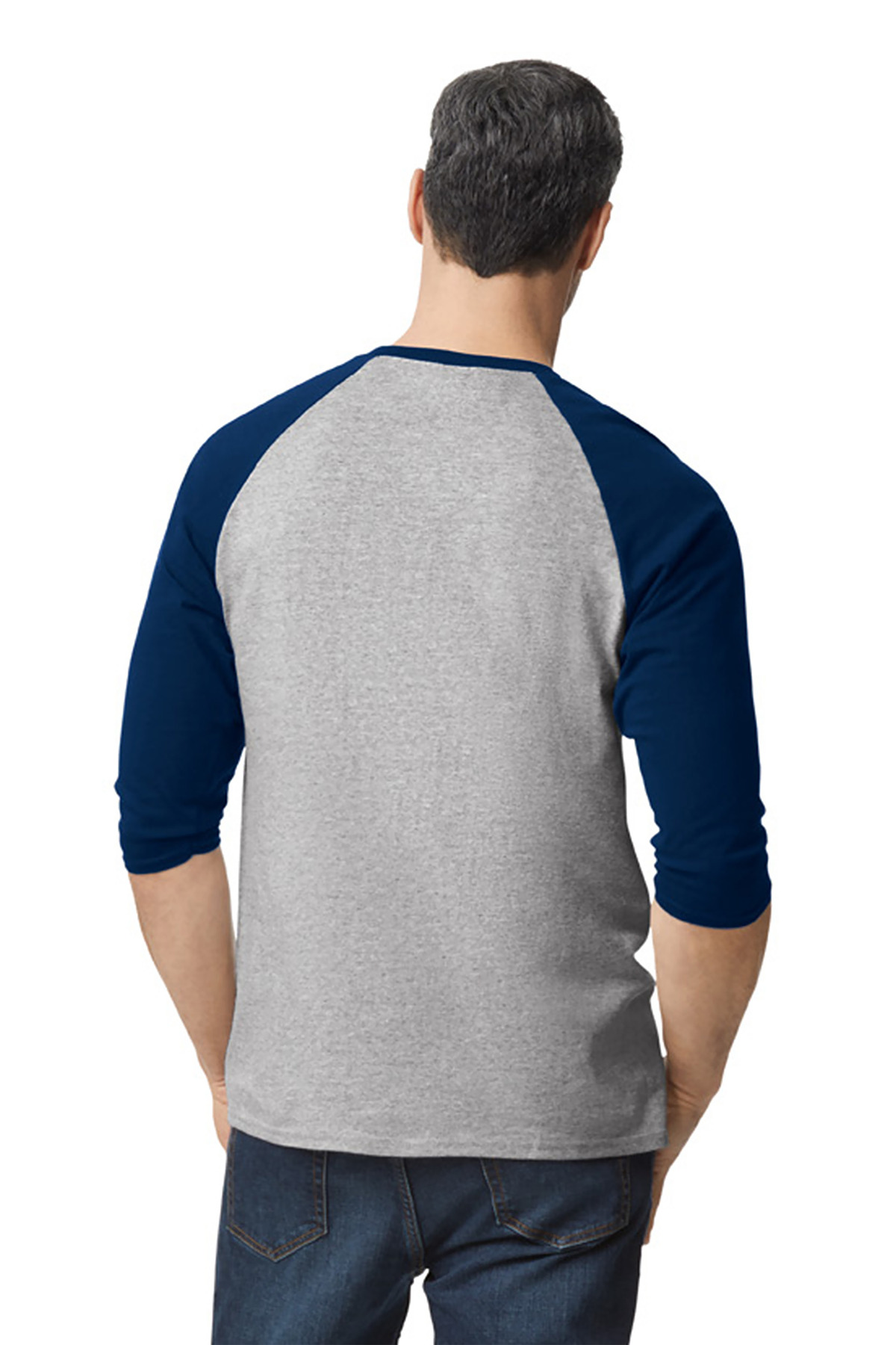 Gildan Heavy Cotton 3/4-Sleeve Raglan T-Shirt. 5700 53