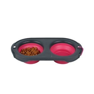 18cm Slow Eating Plastic Pet Bowl Food Tray 2