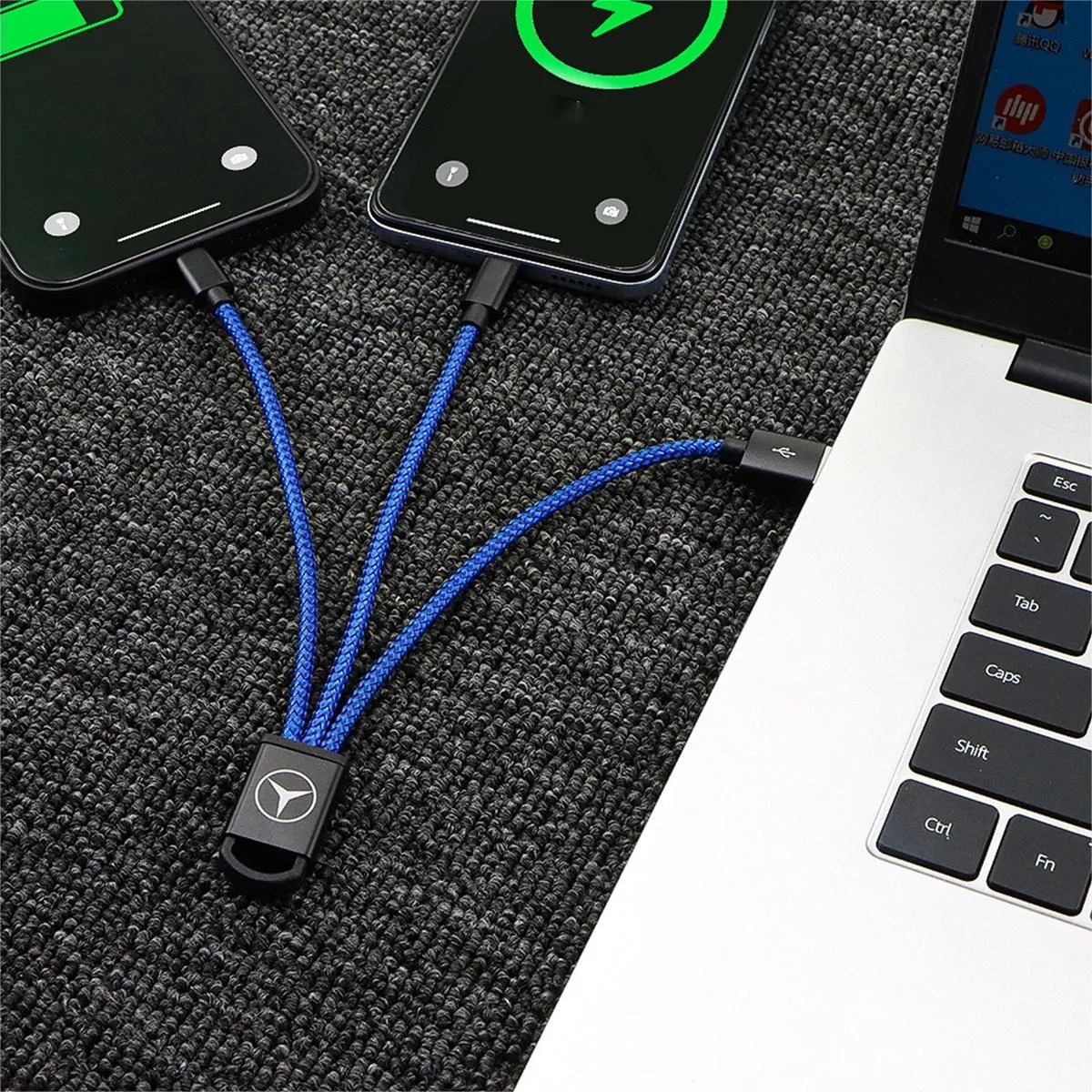 3-in-1 aluminum Charging Cables 5
