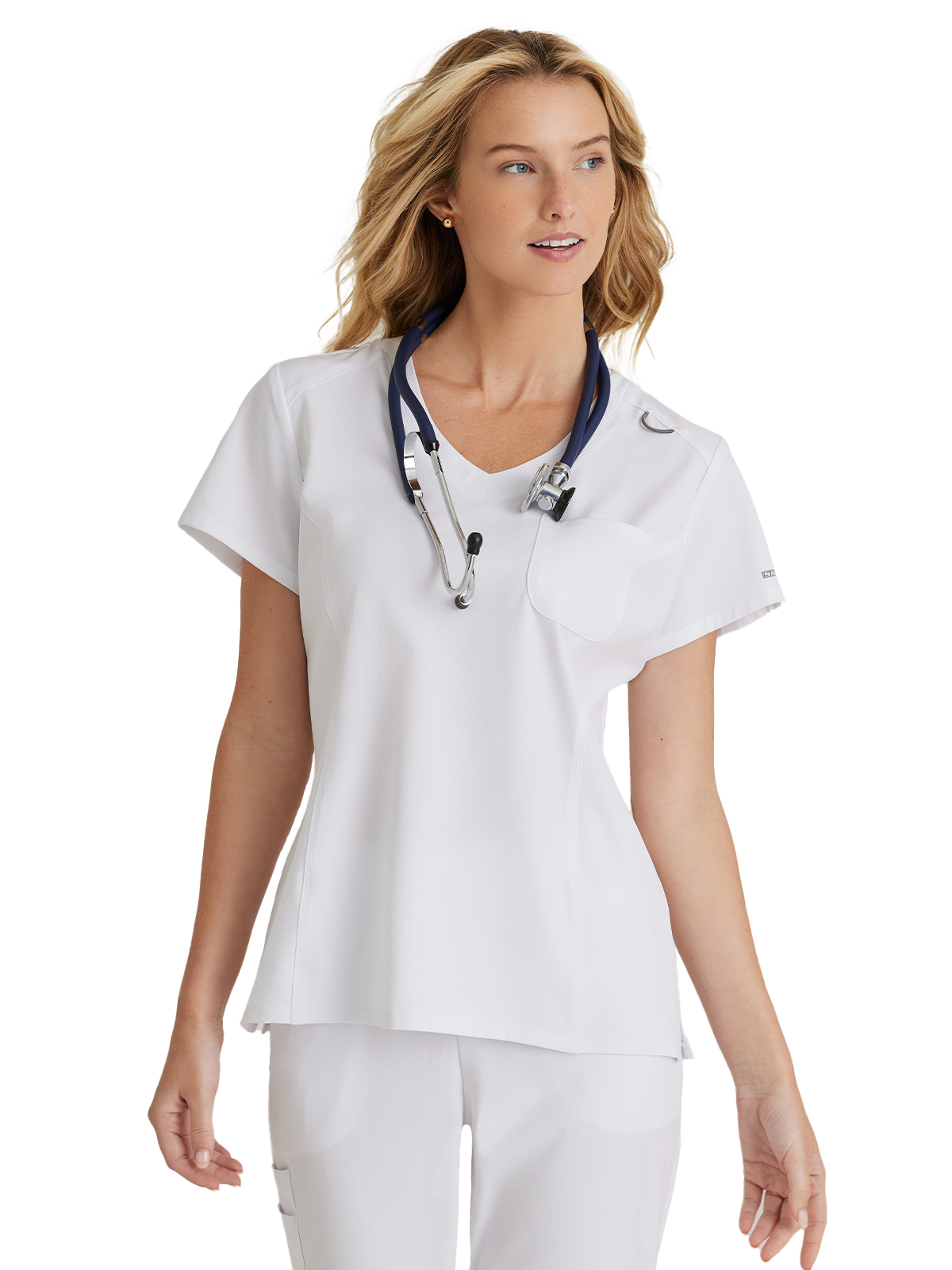 Skechers - Women's One-Pocket V-Neck Dignity Tuck-In Scrub Top 29