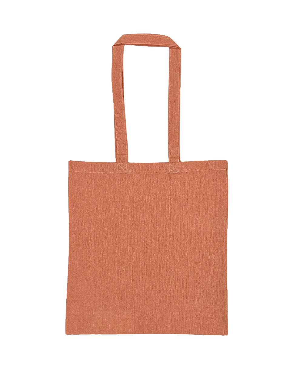 Lightweight Recycled Canvas Tote Bag with Extended Handle - 8505R, custom tote bag with logo imprint 17