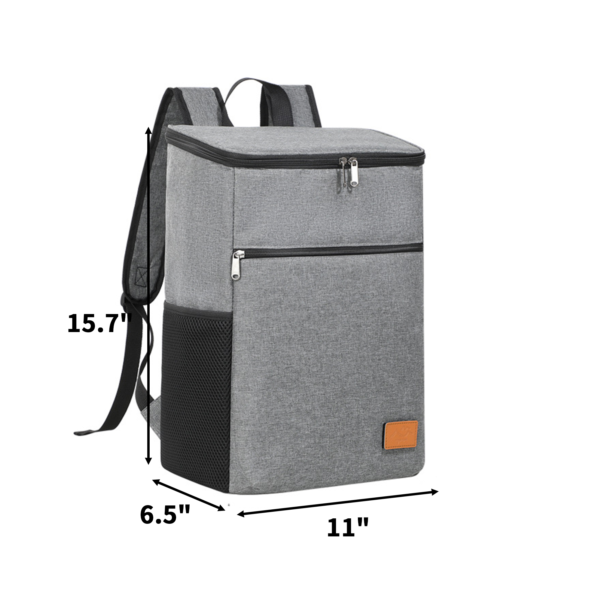 Insulated Cooler Backpack Waterproof Oxford Fabric 3