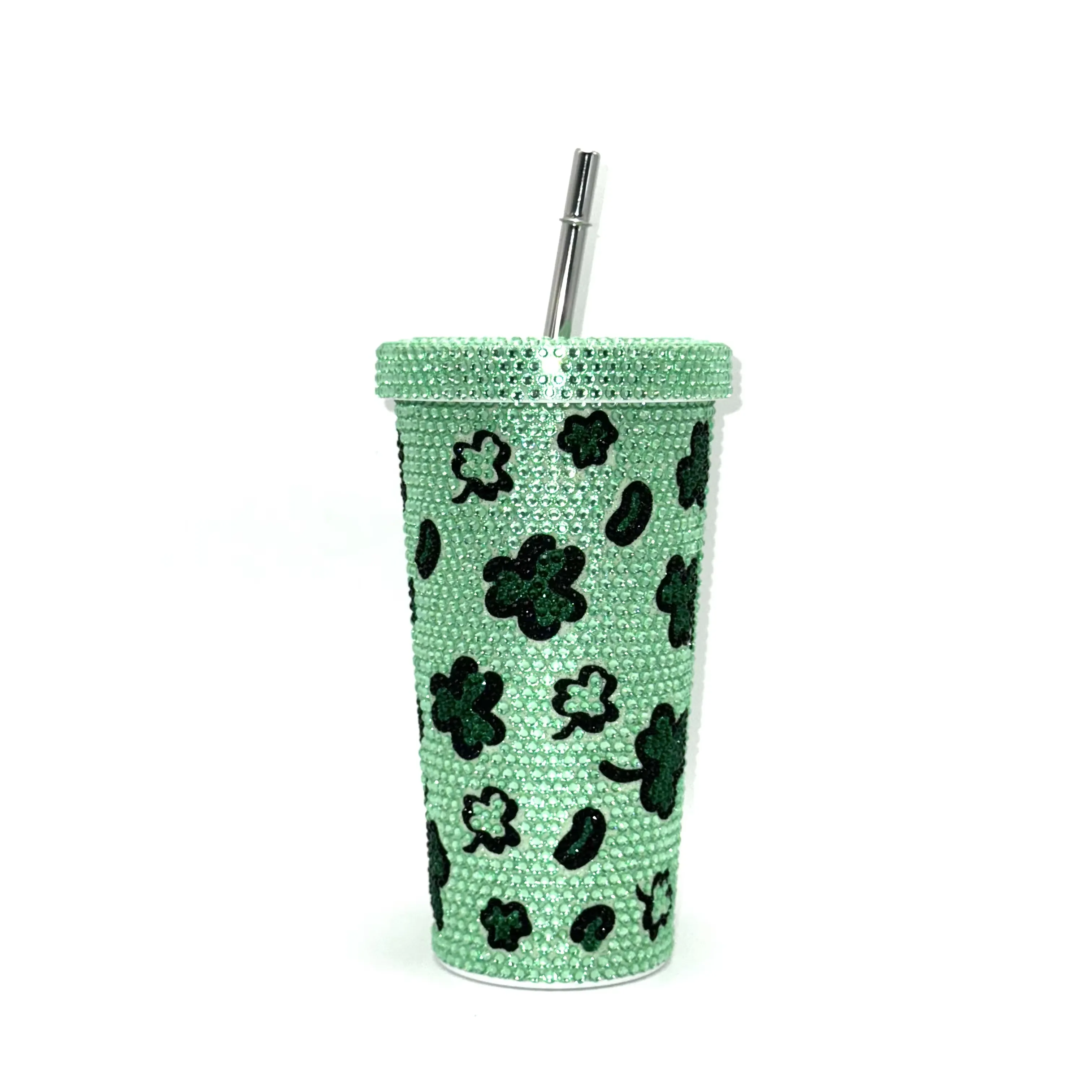 16 Oz Bling Diamond Straw Cup 5