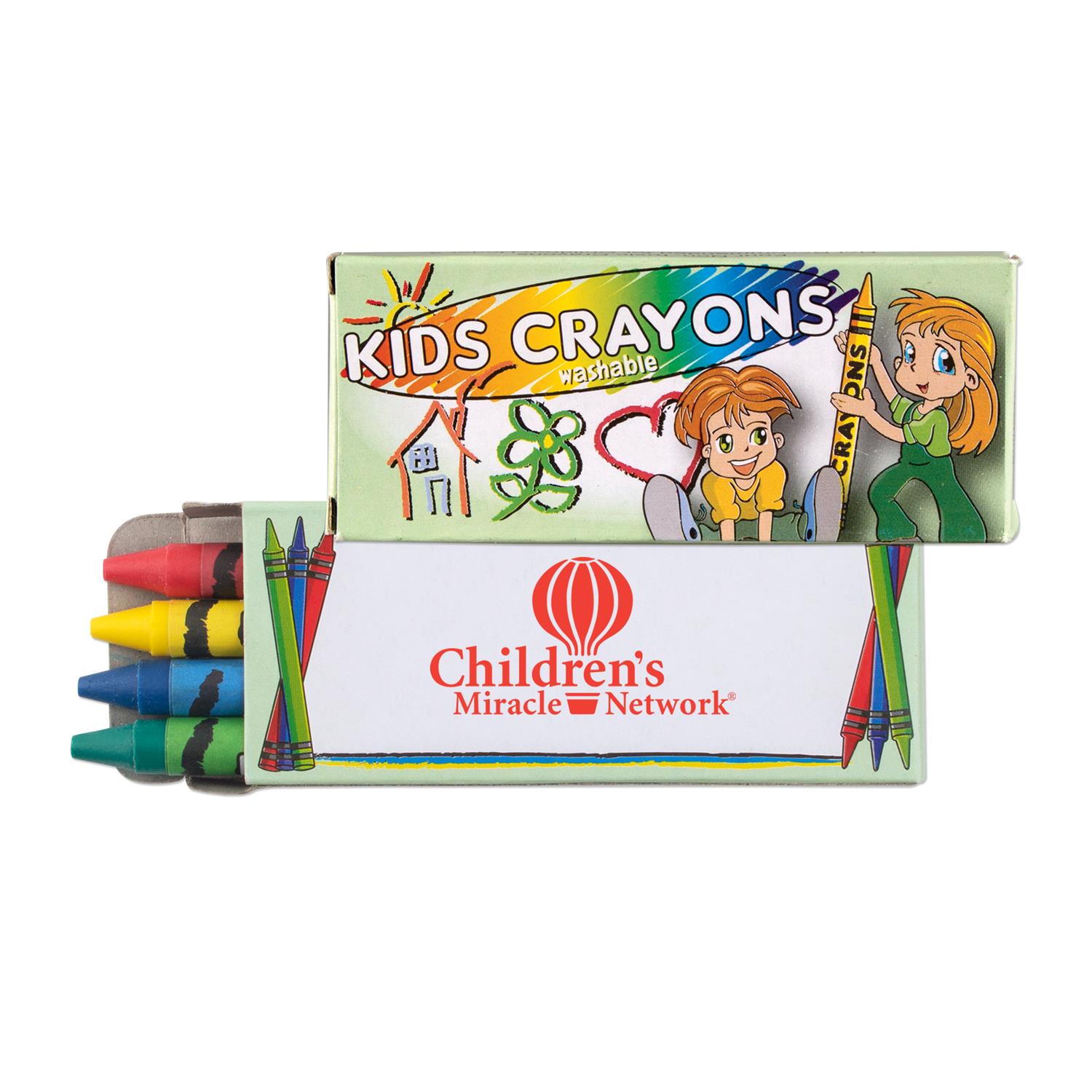 4 Pack Washable Crayons 3