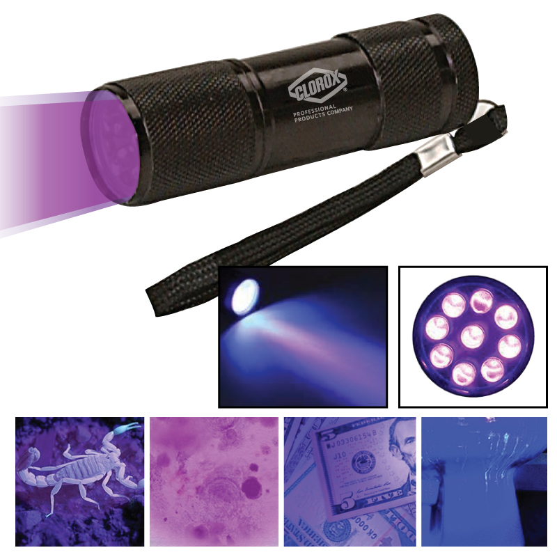 Black Ultraviolet (UV) LED Flashlight 1